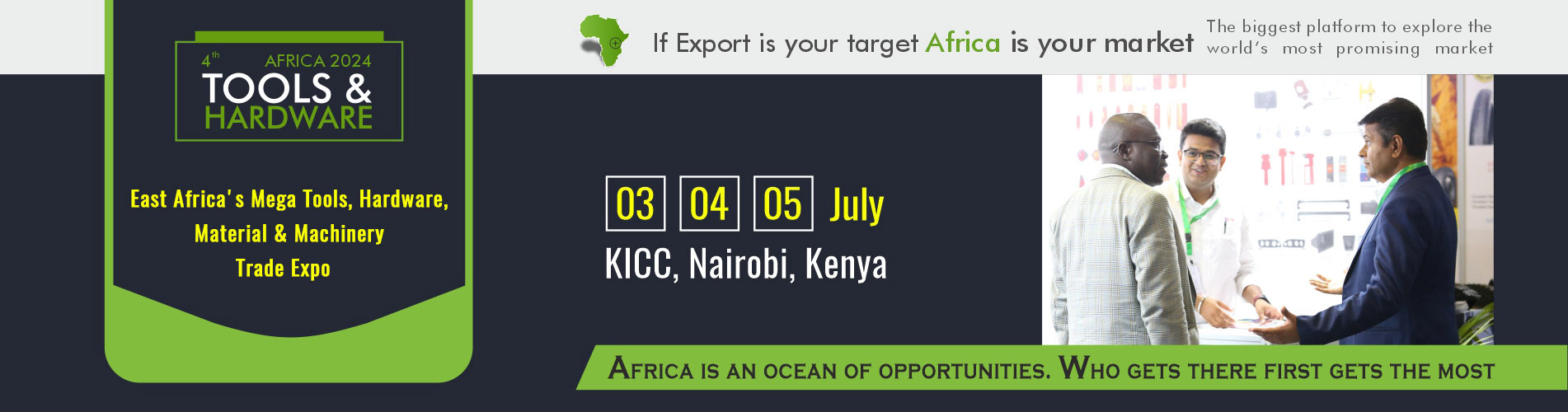 04th TOOLS & HARDWARE AFRICA 2024 Int'l Trade Fairs in Kenya